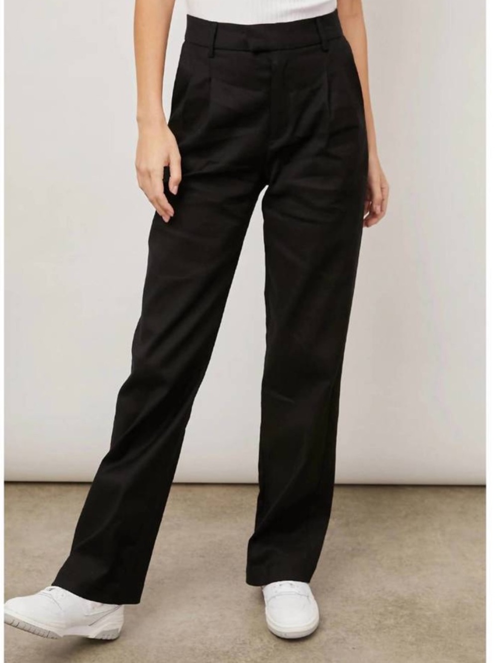 Rails Marnie Straight Leg Pant Black Twill Business Casual Women’s Size 0